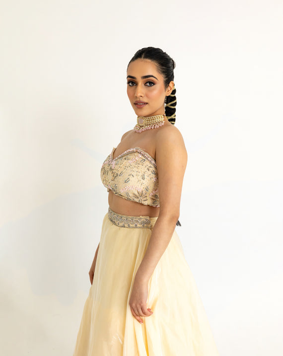 Farah Ivory Lehenga